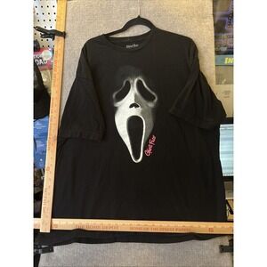 Scream Ghostface Big Face Horror T-Shirt Mens Size 3XL 100% Cotton